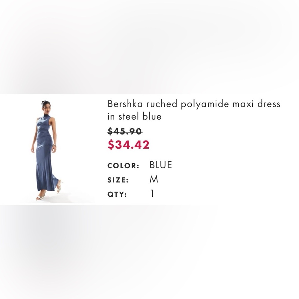 Berschka Dress - worn once